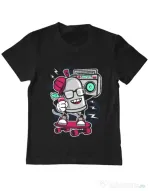 Tricou ADLER copil Street Bomber Negru