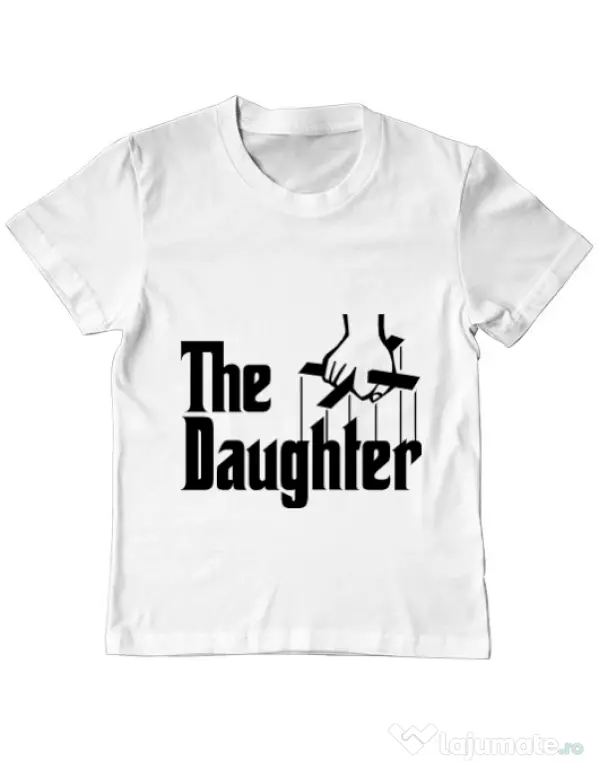 Tricou ADLER copil The daughter Alb