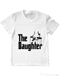 Tricou ADLER copil The daughter Alb