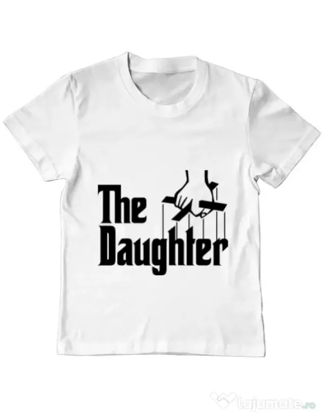 Tricou ADLER copil The daughter Alb