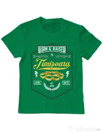 Tricou ADLER copil Timisoara Verde mediu