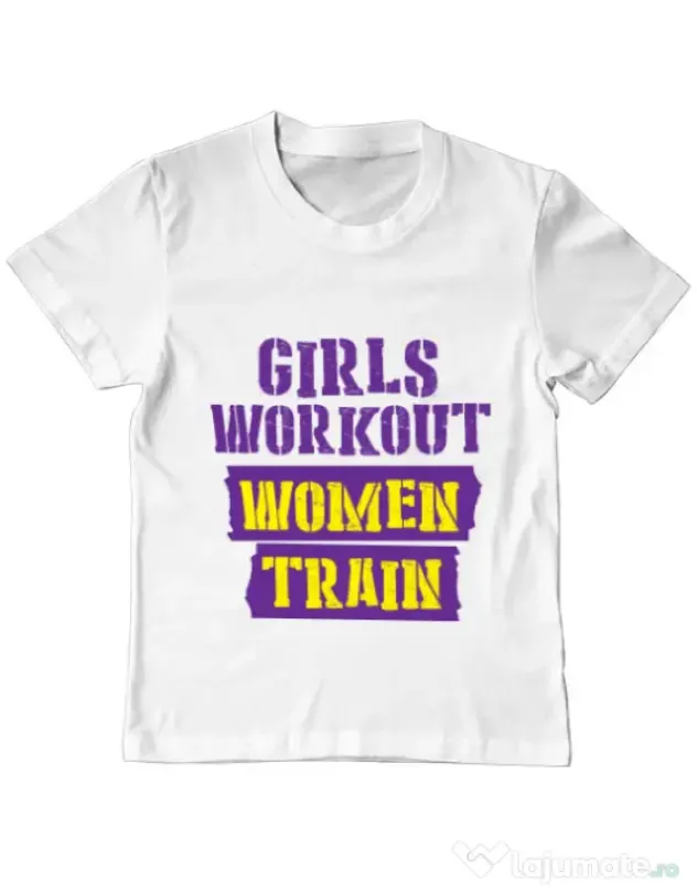 Tricou ADLER copil Women train Alb
