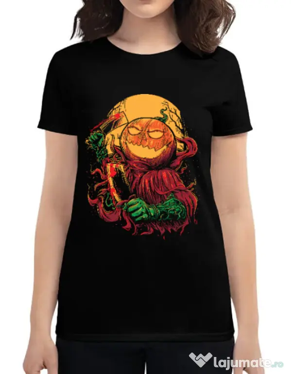 Tricou ADLER dama Pumpkinhead Butcher Negru