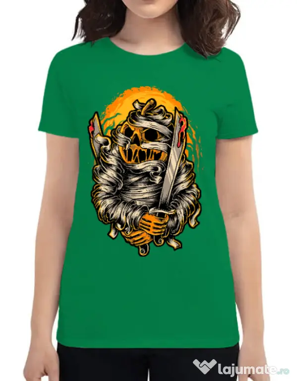 Tricou ADLER dama Mumpkin Verde mediu