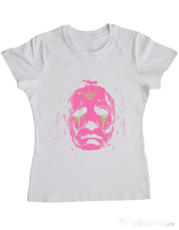 Tricou ADLER dama Come On Sweetie Pie Alb