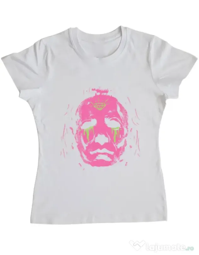 Tricou ADLER dama Come On Sweetie Pie Alb