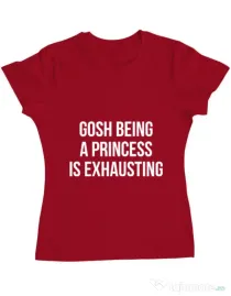 Tricou ADLER dama Princess Rosu