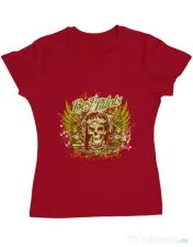 Tricou ADLER dama Best pilots Rosu 
