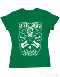 Tricou ADLER dama Death proof II Verde mediu