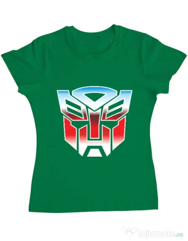 Tricou ADLER dama Transformers Verde mediu