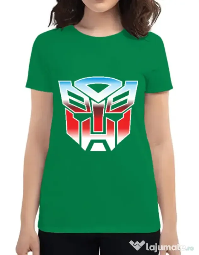 Tricou ADLER dama Transformers Verde mediu