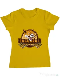 Tricou ADLER dama Jaguarul Galben