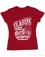 Tricou ADLER dama Steel is real Rosu