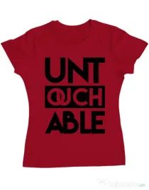 Tricou ADLER dama Untouchable Rosu