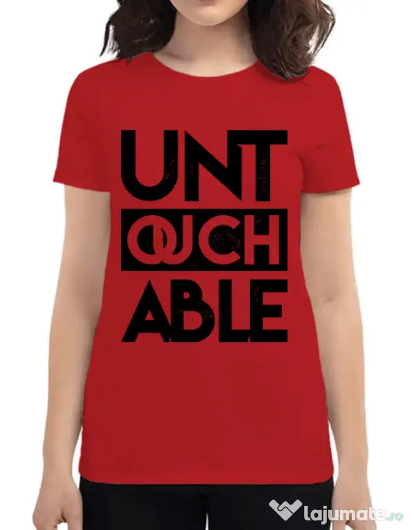 Tricou ADLER dama Untouchable Rosu