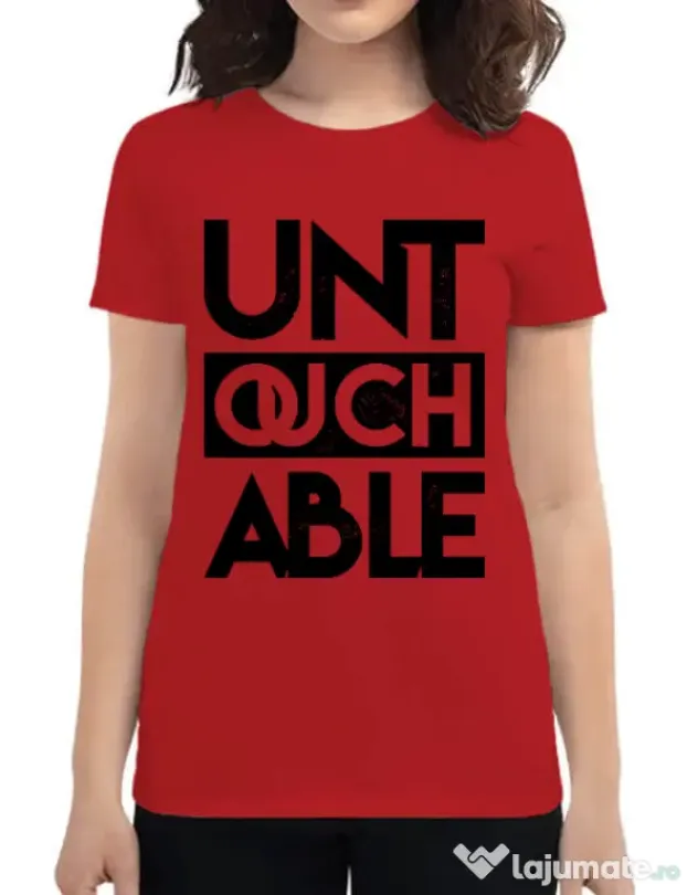 Tricou ADLER dama Untouchable Rosu