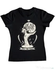 Tricou ADLER dama Dead hands Negru