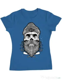 Tricou ADLER dama Kult Albastru azuriu