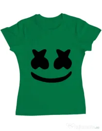 Tricou ADLER dama Marshmello Verde mediu