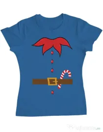 Tricou ADLER dama Elf Albastru azuriu