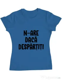 Tricou ADLER dama Nu are sens 2 Albastru azuriu