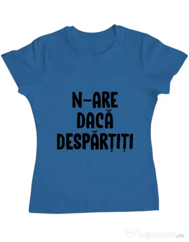 Tricou ADLER dama Nu are sens 2 Albastru azuriu