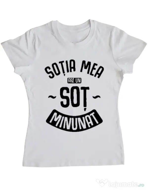 Tricou ADLER dama Un sot minunat Alb