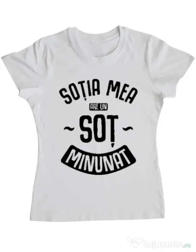 Tricou ADLER dama Un sot minunat Alb
