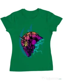 Tricou ADLER dama Helmet Verde mediu
