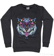 Bluza ADLER dama Tiger buterfly Negru melanj