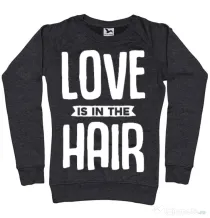 Bluza ADLER dama Love is in the hair Negru melanj