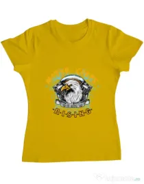 Tricou ADLER dama Eagle Galben