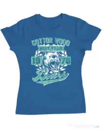 Tricou ADLER dama Cotton wood Albastru azuriu