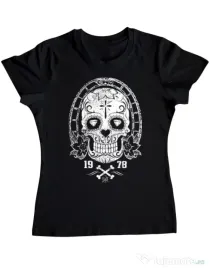 Tricou ADLER dama Diamond eyes Negru