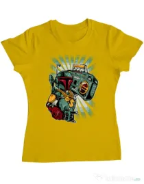 Tricou ADLER dama Ghetobobaster Galben