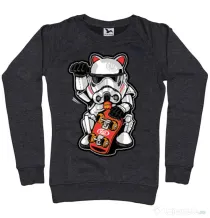 Bluza ADLER dama Maneki trooper Negru melanj