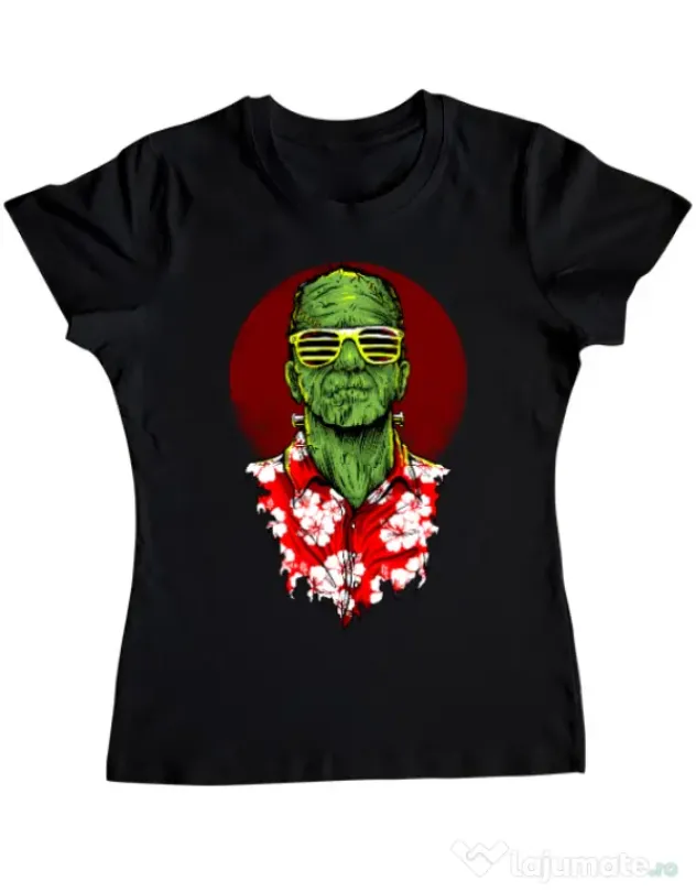 Tricou ADLER dama Frank holiday Negru