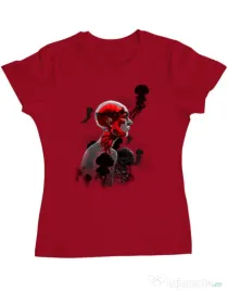 Tricou ADLER dama Control Rosu