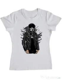 Tricou ADLER dama Sky fighter Alb