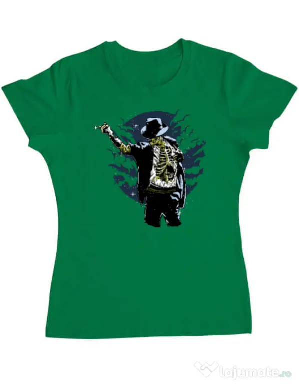 Tricou ADLER dama Zombie pop Verde mediu