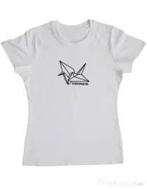 Tricou ADLER dama Swan Alb