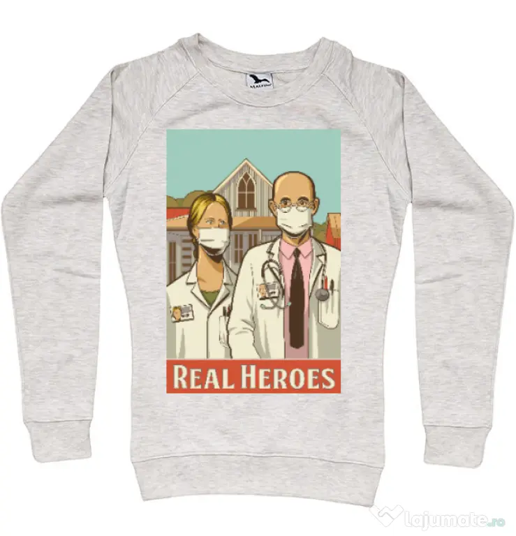 Bluza ADLER dama Real heroes Migdala melanj
