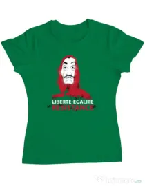Tricou ADLER dama Symbol of resistance Verde mediu