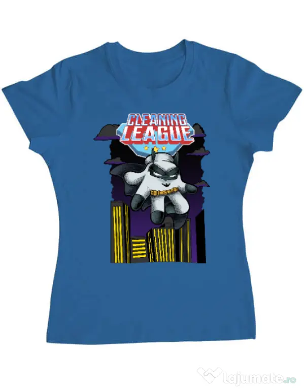 Tricou ADLER dama Cleaning league Glove Albastru azuriu