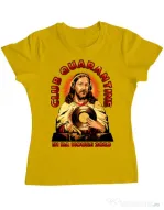 Tricou ADLER dama Club quarantine Galben