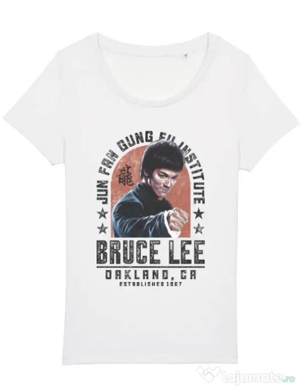 Tricou STANLEY STELLA dama Bruce Alb