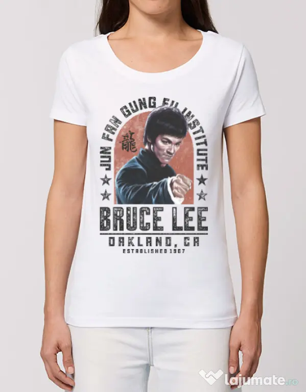 Tricou STANLEY STELLA dama Bruce Alb