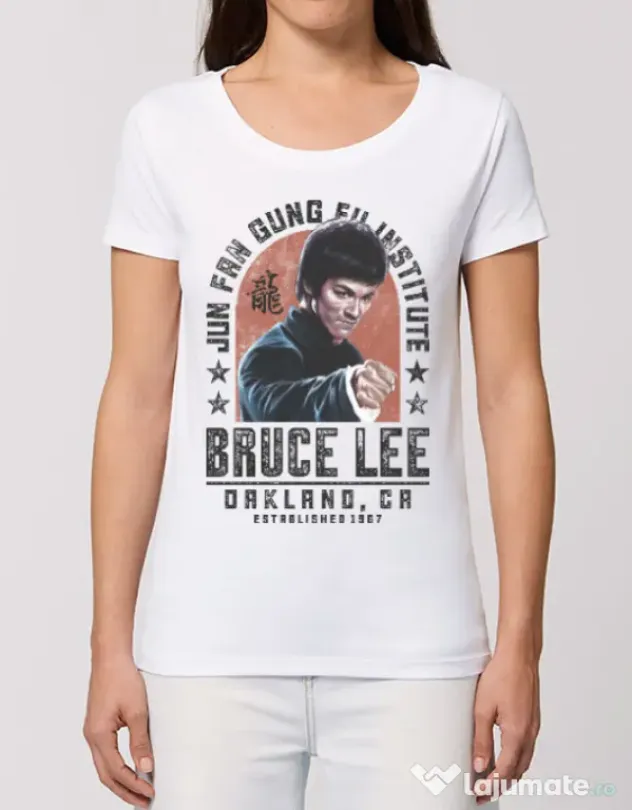 Tricou STANLEY STELLA dama Bruce Alb