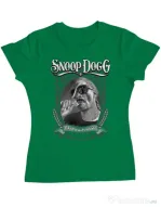 Tricou ADLER dama Snoop Verde mediu