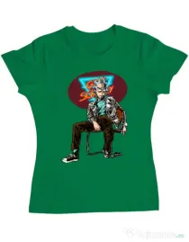 Tricou ADLER dama Sanchez Verde mediu